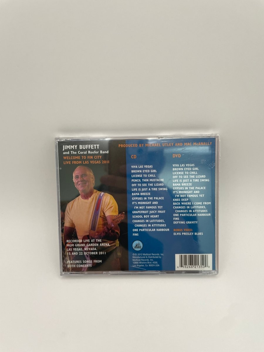 Jimmy Buffett - Welcome To Fin City Live From Las Vegas (2011) (NEW) CD