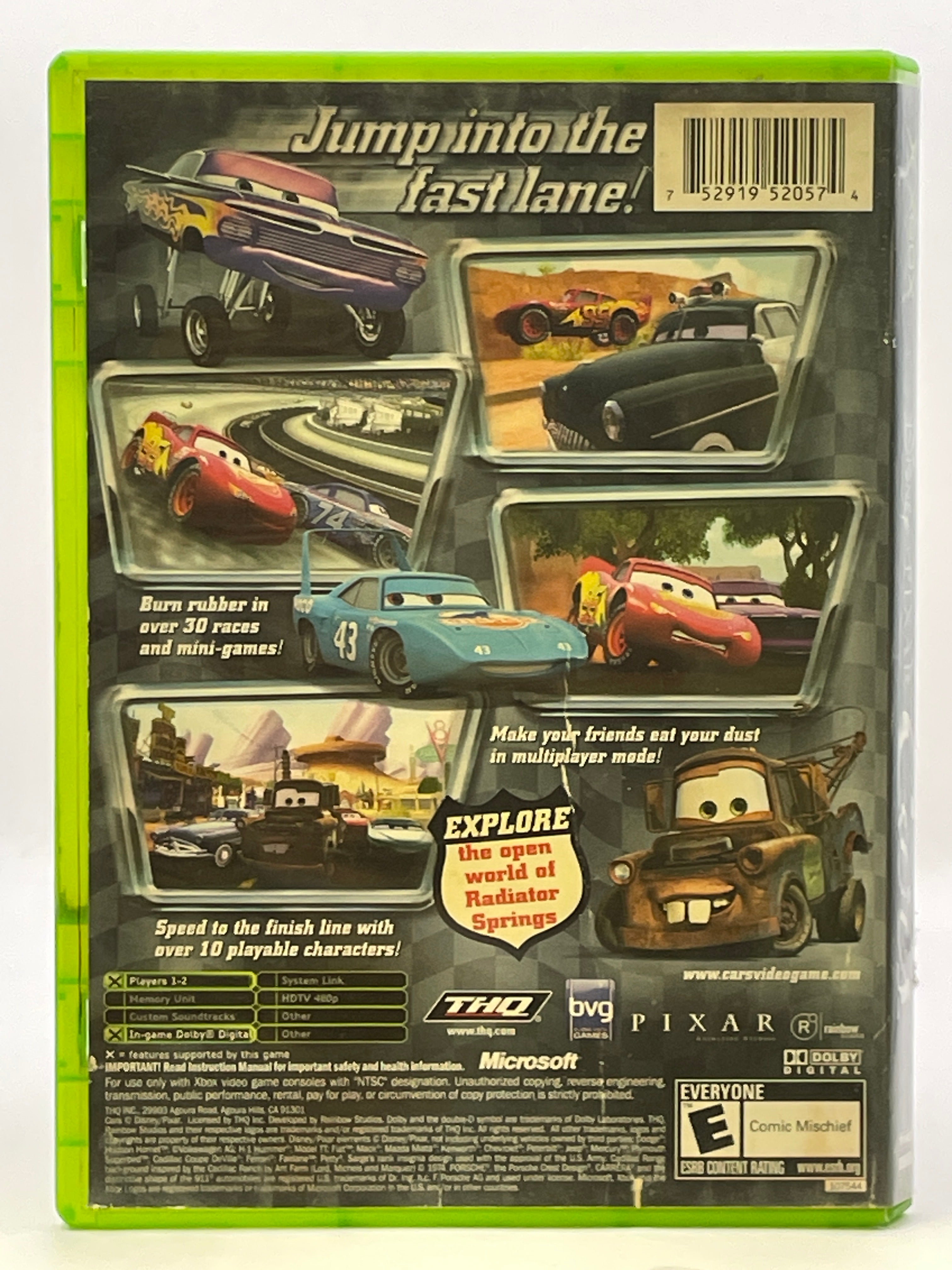 Cars CL02 (CIB) Original Xbox