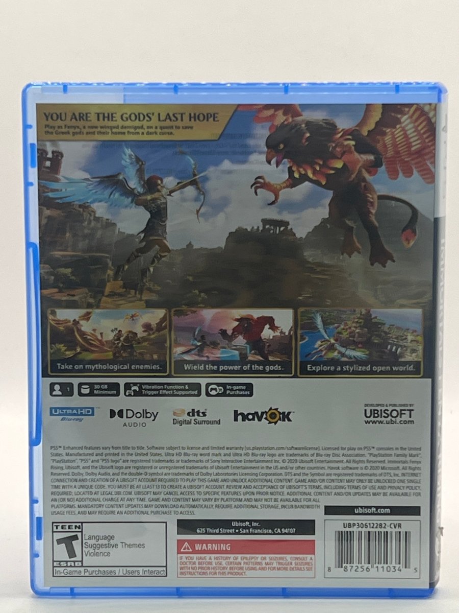 Immortals Fenyx Rising CL01 (CIB) PlayStation 5