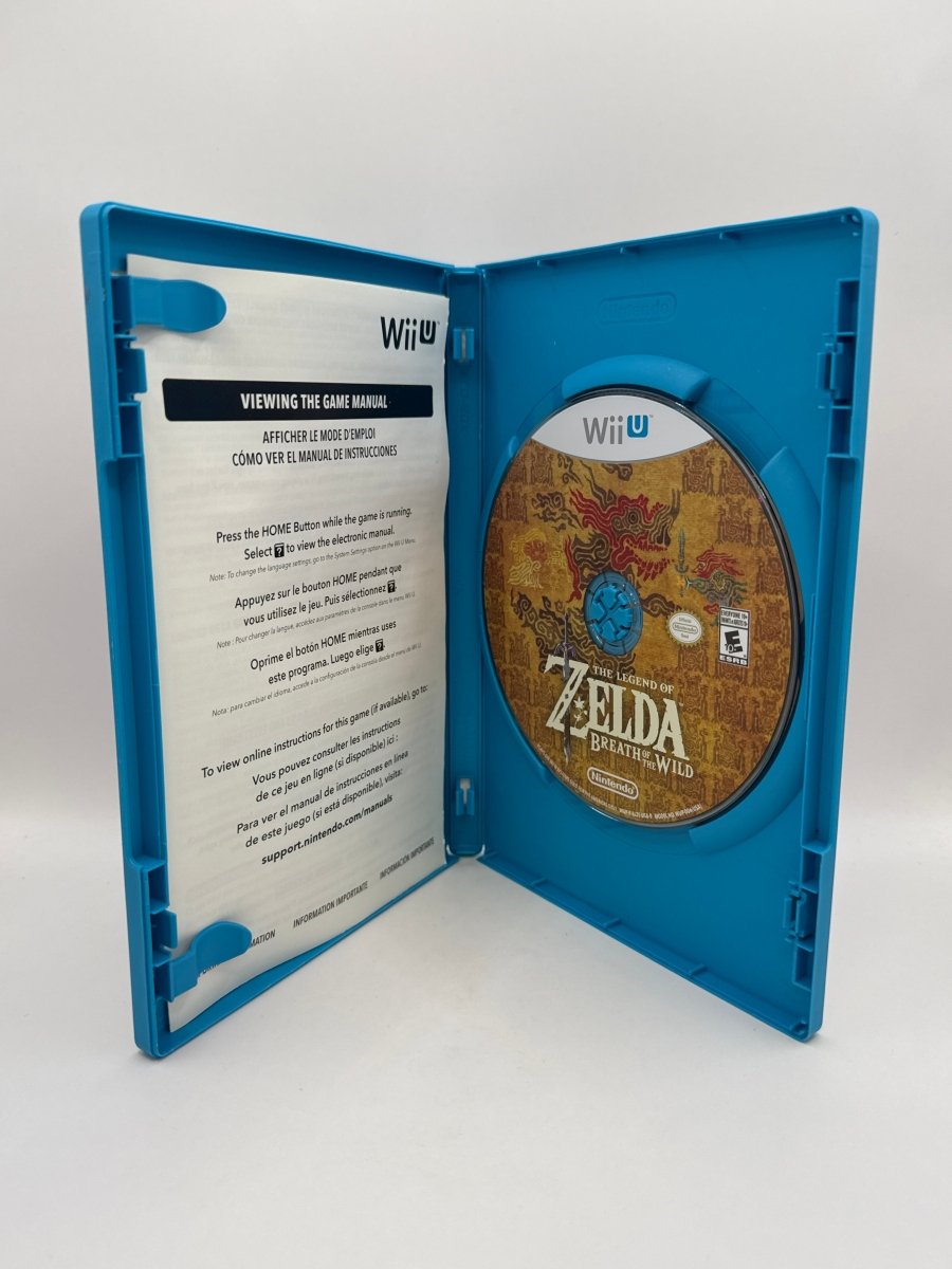 Zelda Breath of the Wild CL01 (CIB) Nintendo Wii U
