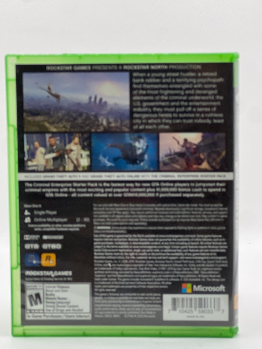 Grand Theft Auto V [Premium Edition] CL01 (CIB) Xbox One