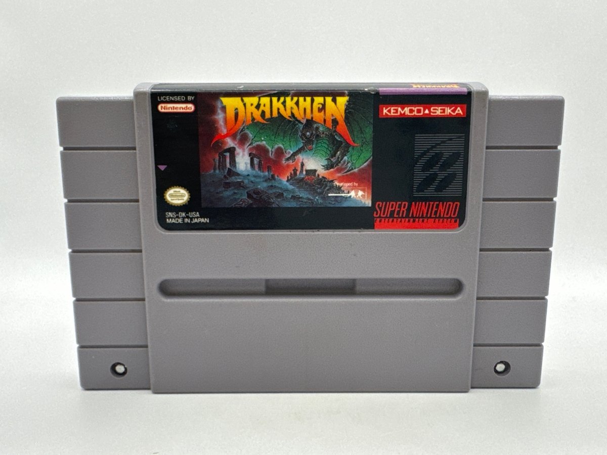 Drakkhen CL01 (Cart Only) Super Nintendo