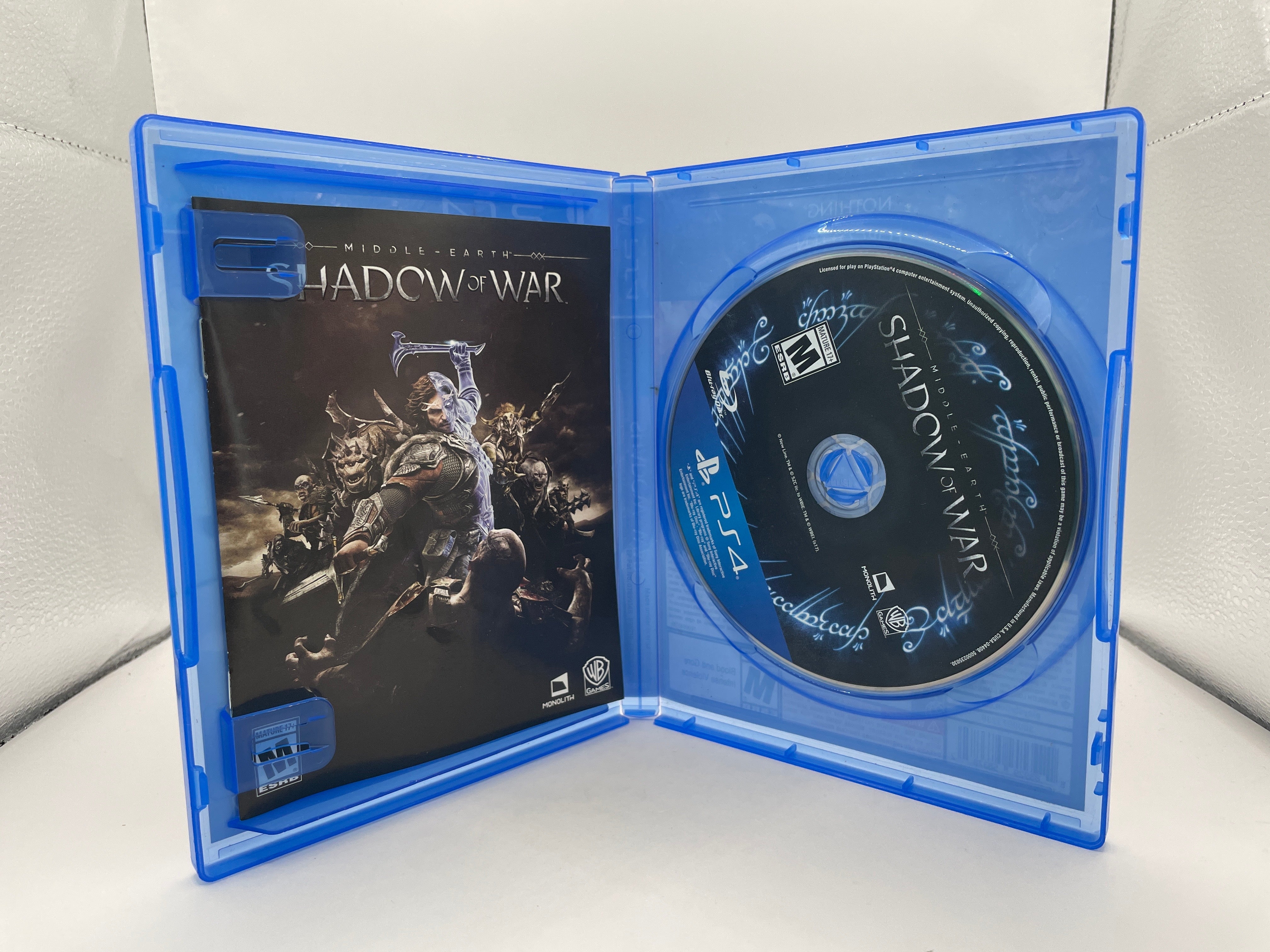 Middle Earth: Shadow of War CL01 (CIB) PlayStation 4