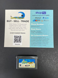SpongeBob SquarePants Revenge of the Flying Dutchman Gameboy Advance CL 02