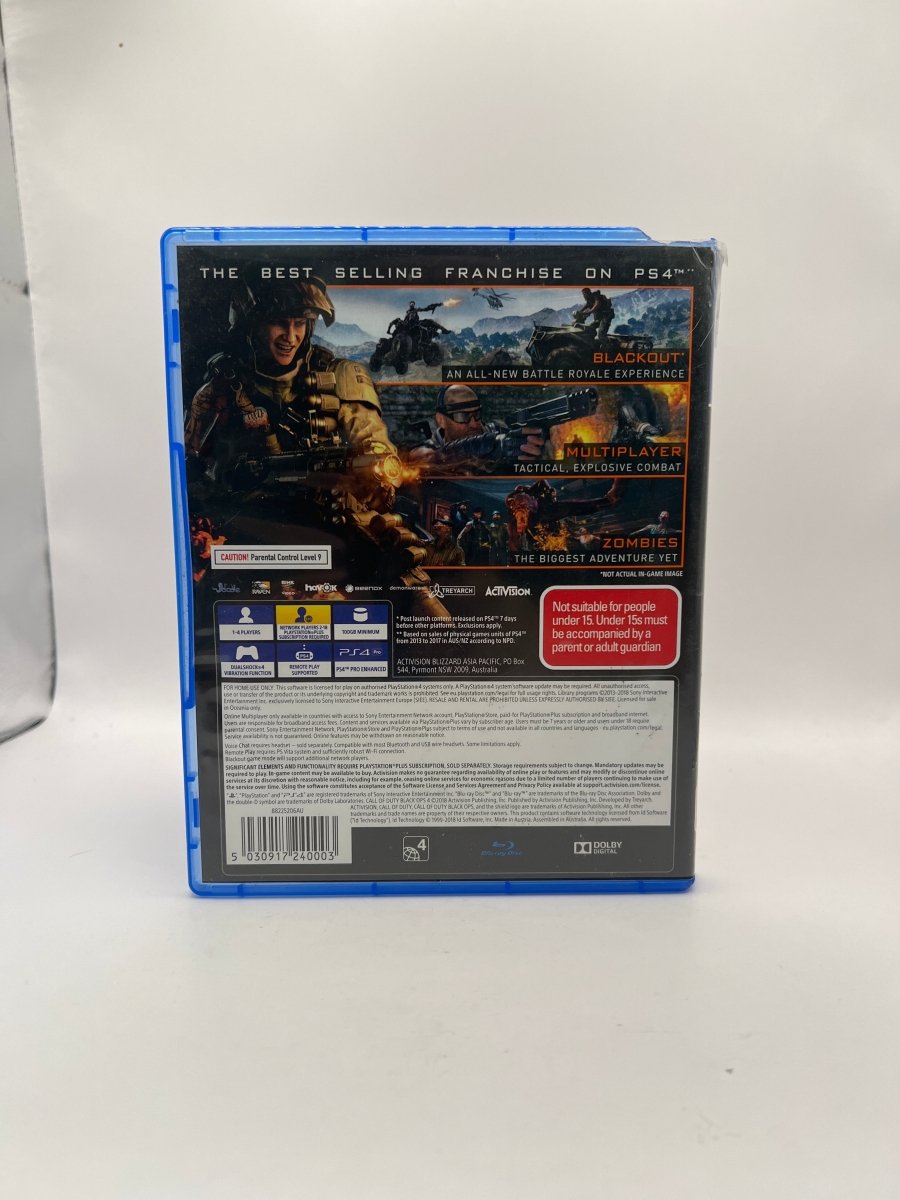 Call of Duty: Black Ops 4 CL03 (CIB) PlayStation 4