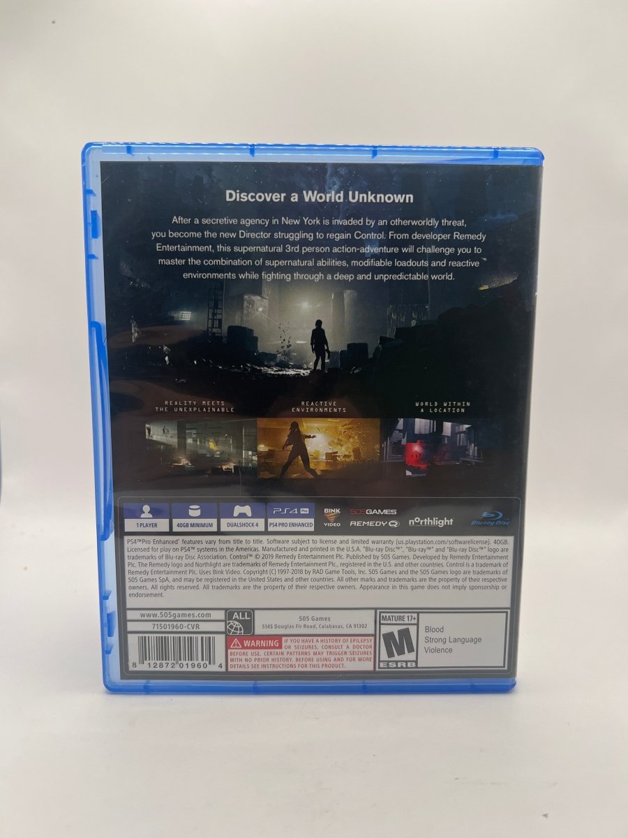 Control CL03 (CIB) PlayStation 4