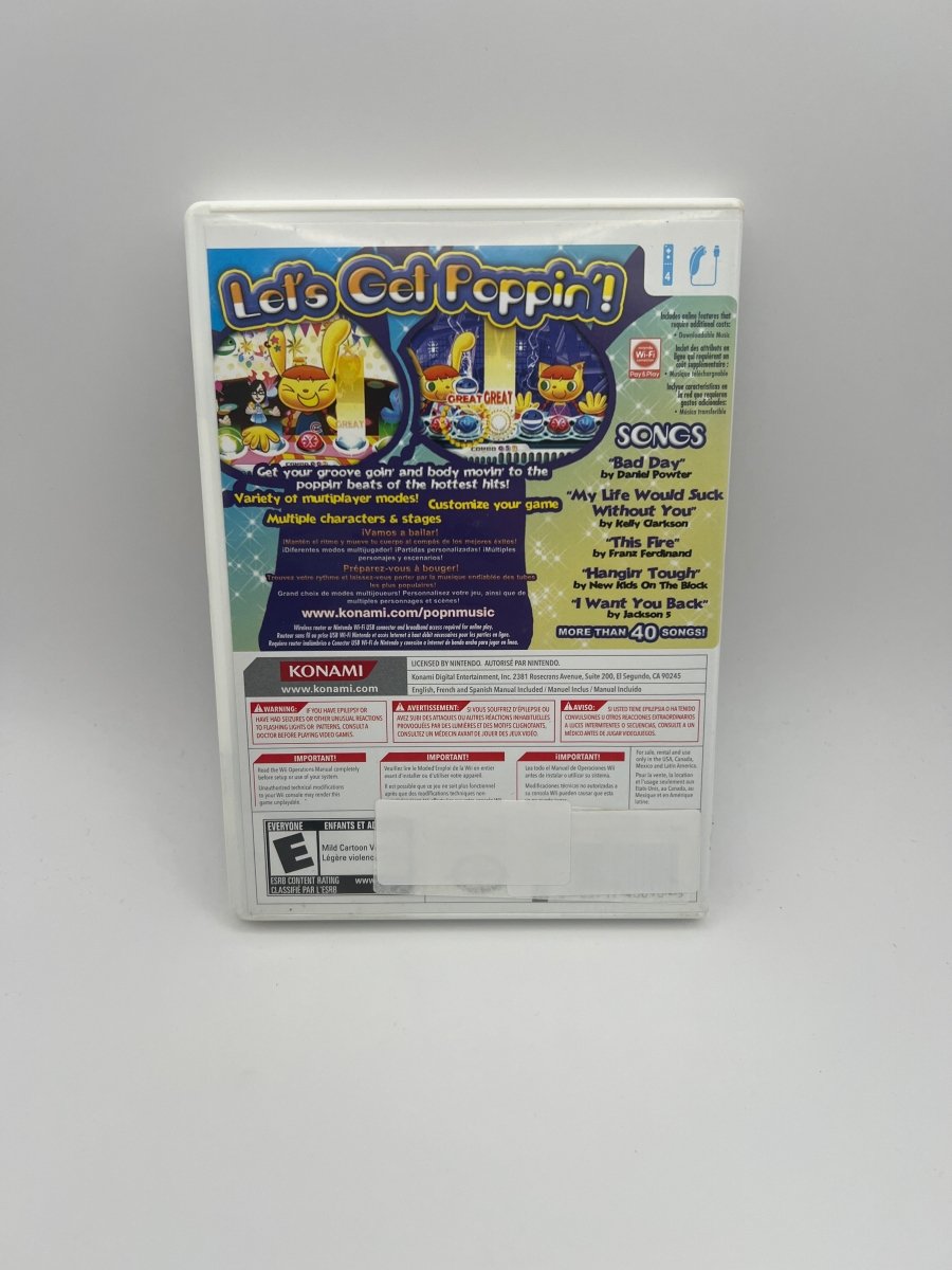 Pop'n Music CL01 (CIB) Nintendo Wii