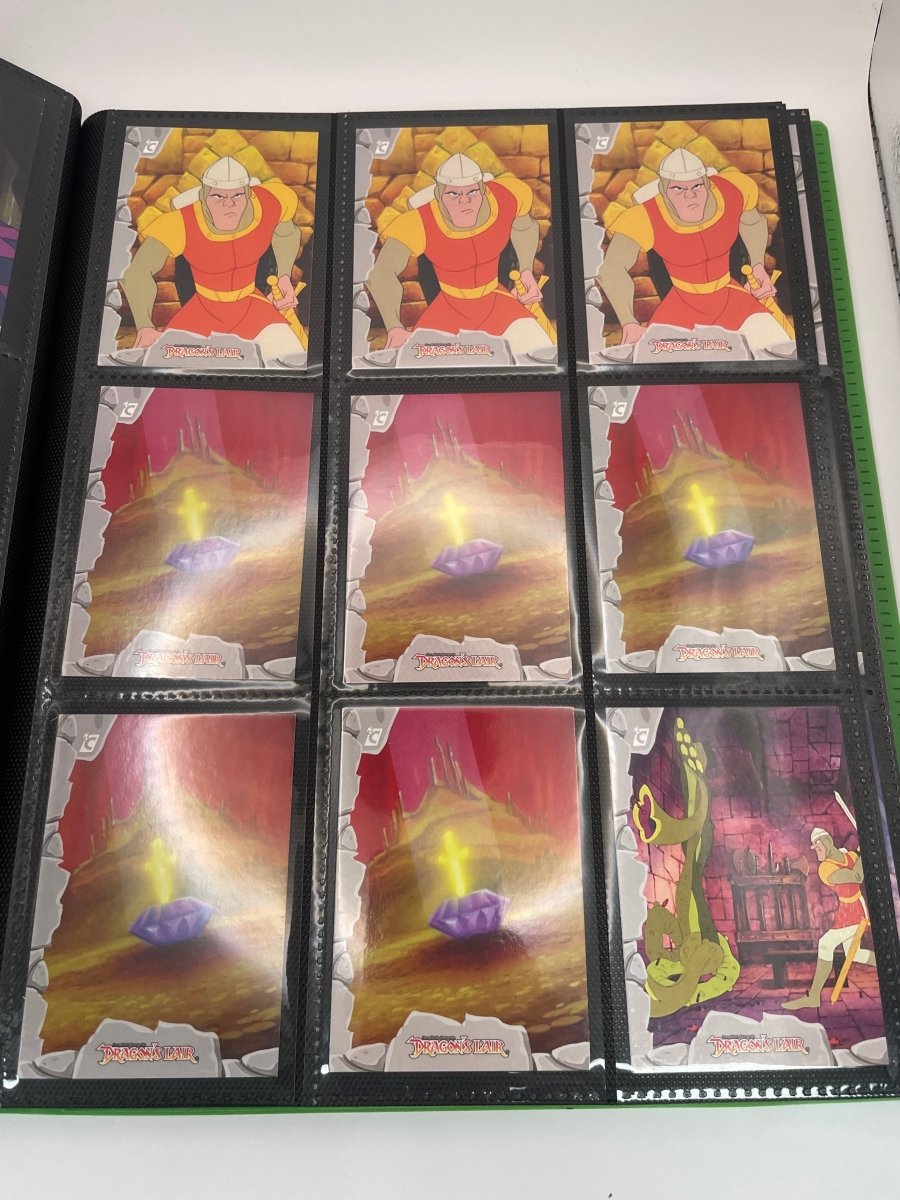Fleer 1983 & 2024 Cardsmith Dragon's Lair Scratch Off Cards & Stickers Lot