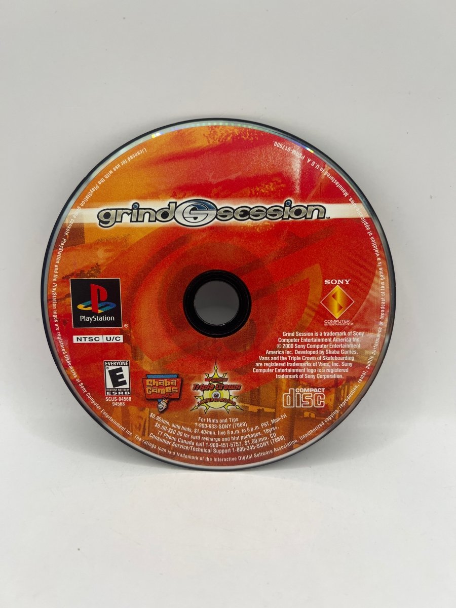 Grind Session CL02 (Disc Only) Playstation One