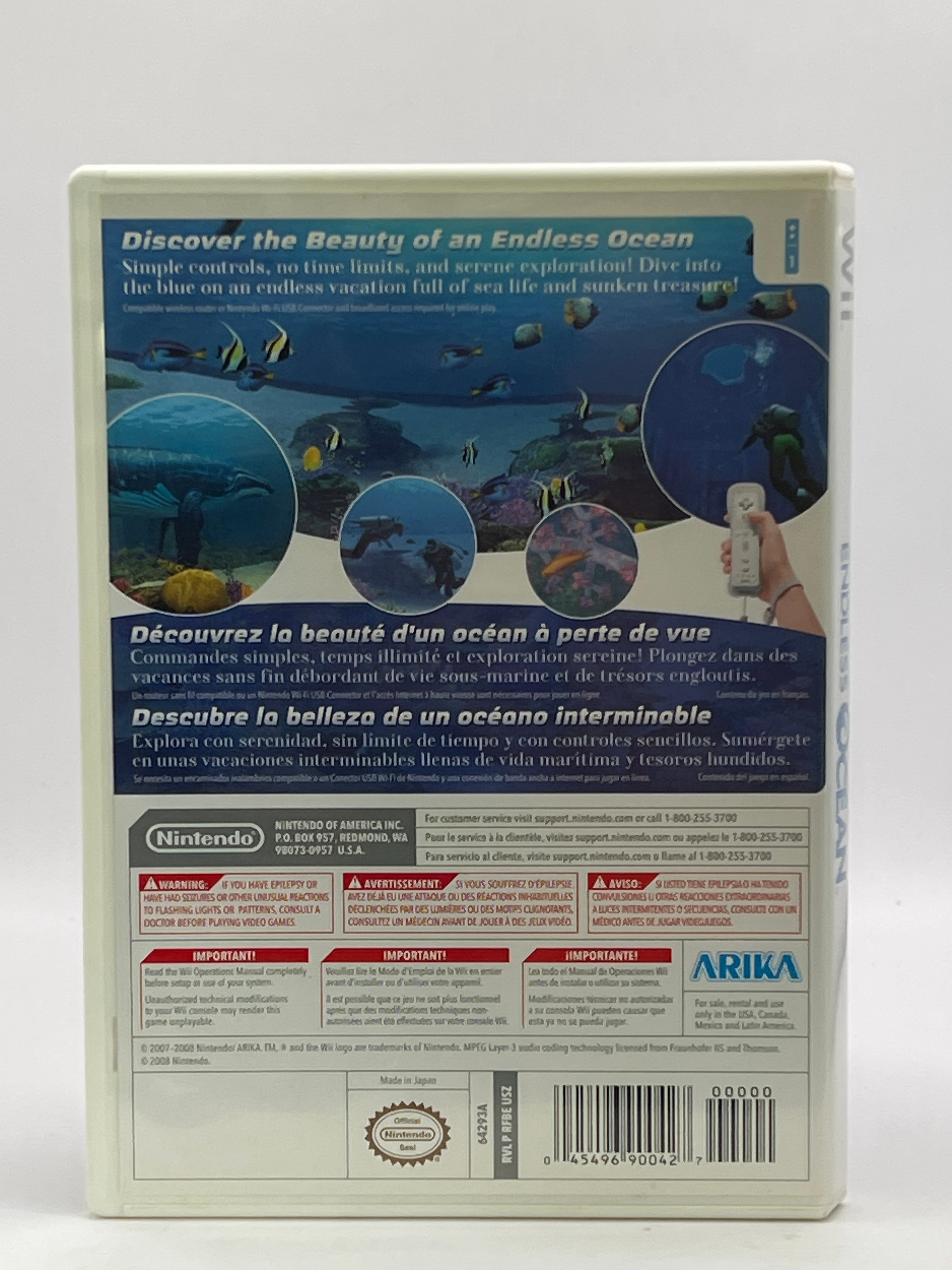 Endless Ocean CL01 (CIB) Nintendo Wii