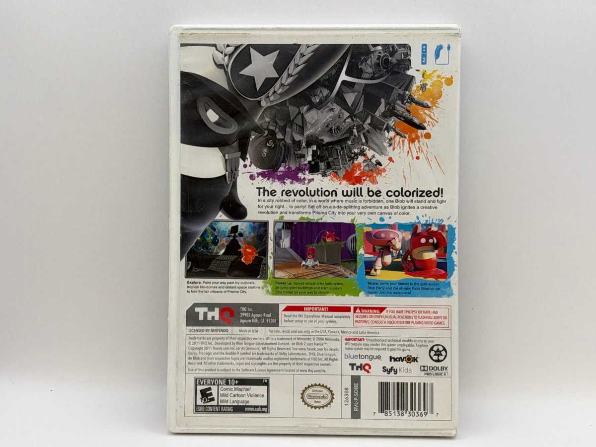 De Blob 2 CL01 (CIB) Nintendo Wii