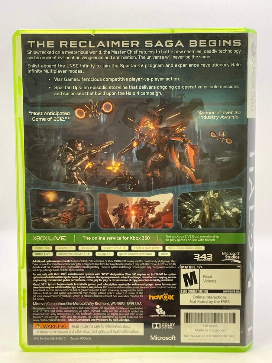 Halo 4 CL09 (CIB) Xbox 360