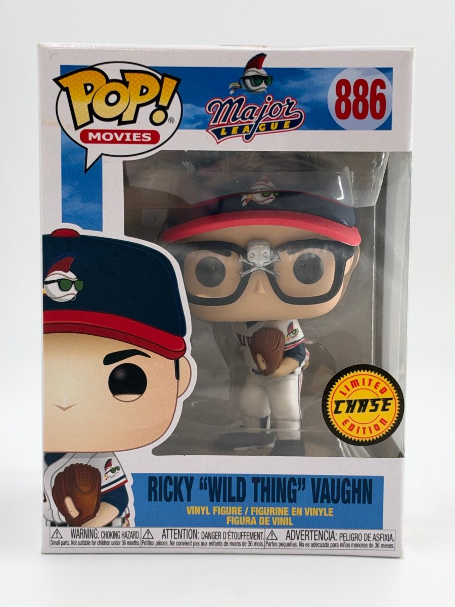 Major League: Ricky “Wild Thing” Vaughn - Chase Limited Edition #886 Funko Pop