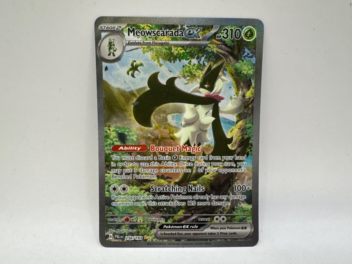 Meowscarada EX 256/193 (NM) CL01 Pokemon