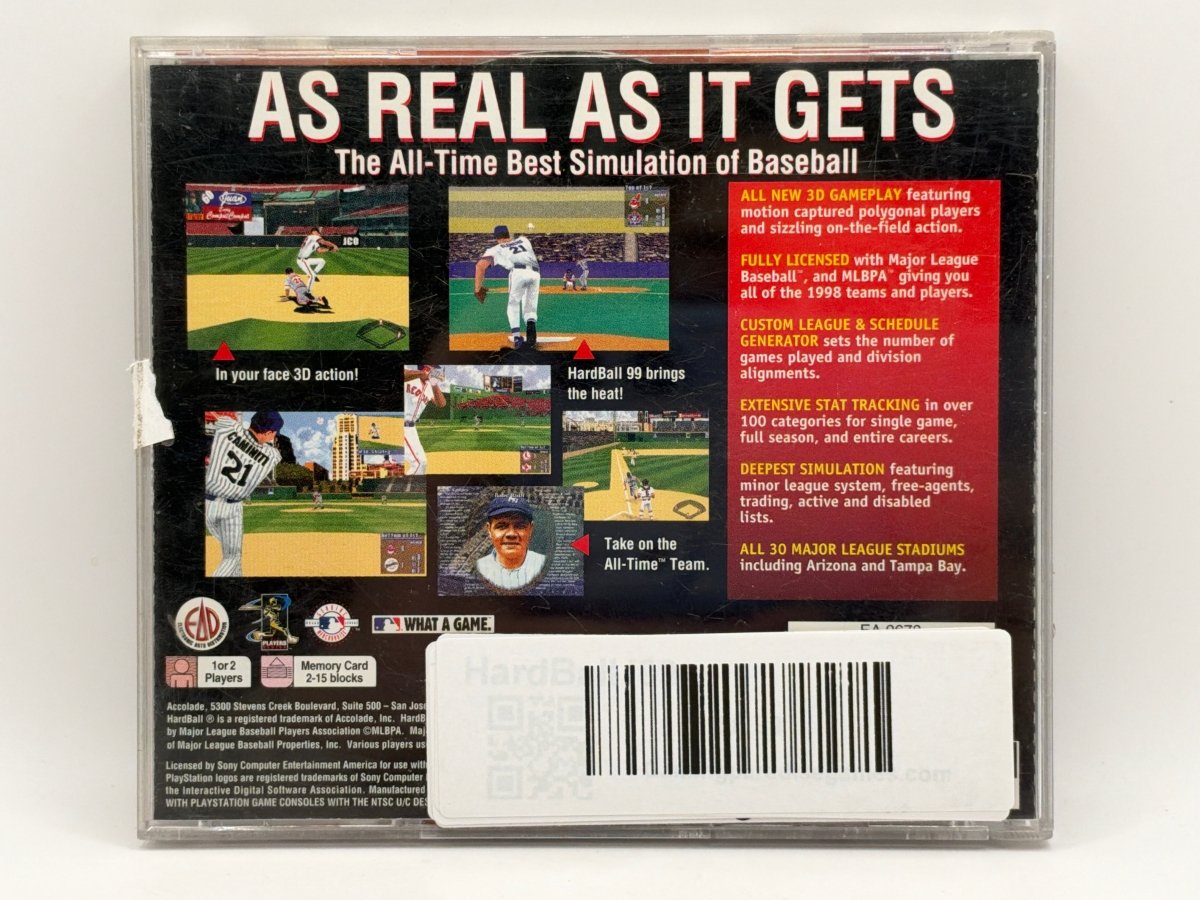 HardBall '99 CL01 (CIB) Playstation One