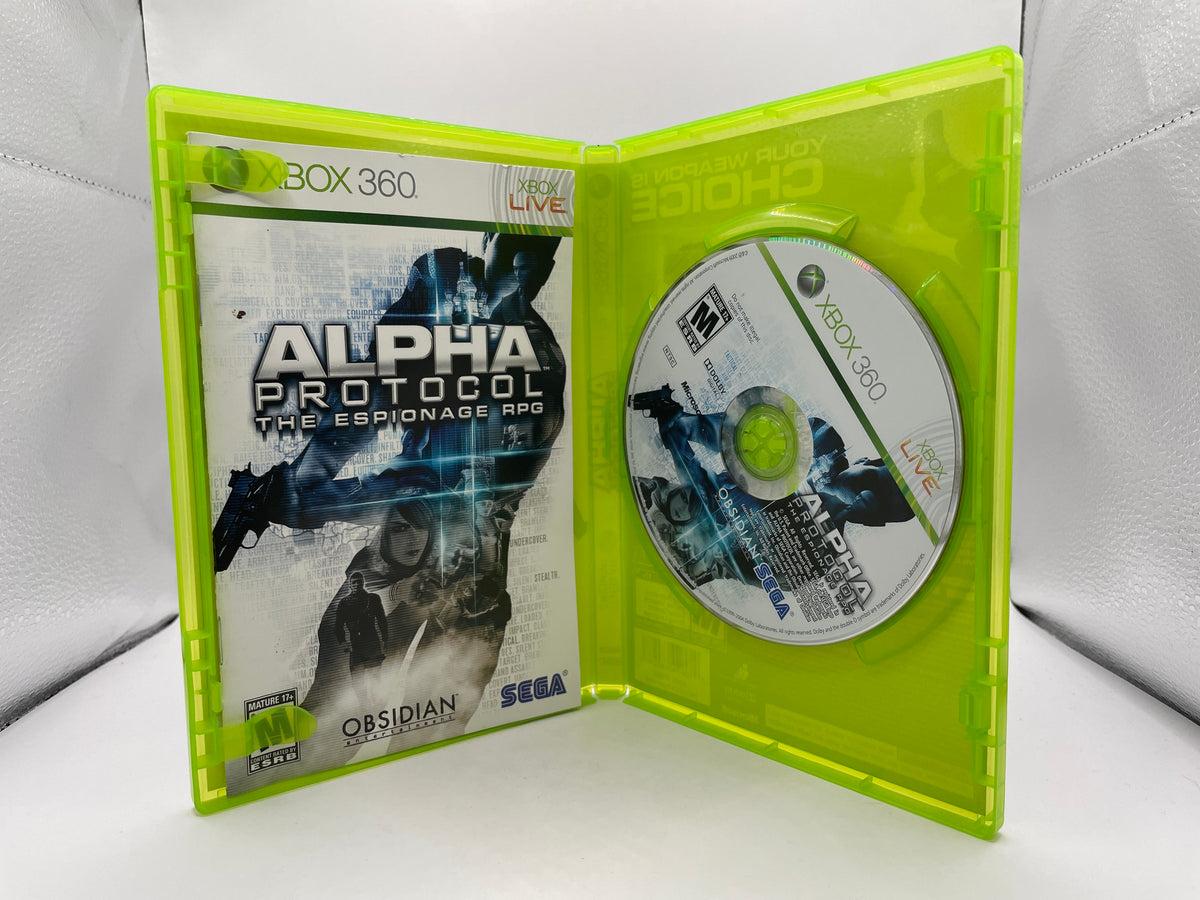 Alpha Protocol CL01 (CIB) Xbox 360