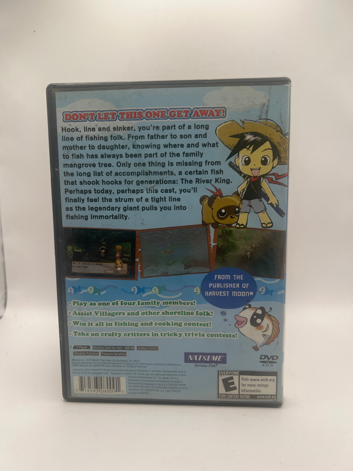 River King A Wonderful Journey CL01 (Missing Manual) PlayStation 2