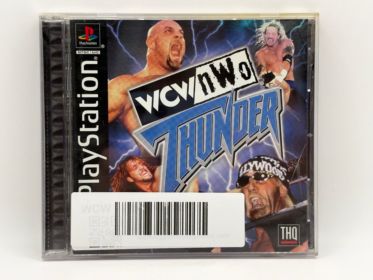 WCW nWo Thunder CL01 (CIB) Playstation One