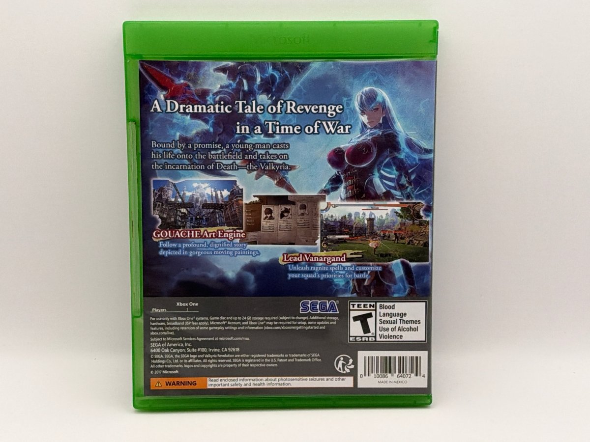 Valkyria Revolution CL01 (CIB) Xbox One