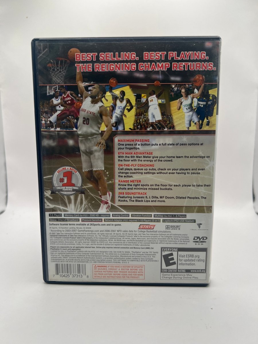 College Hoops 2K8 CL01 (CIB) PlayStation 2