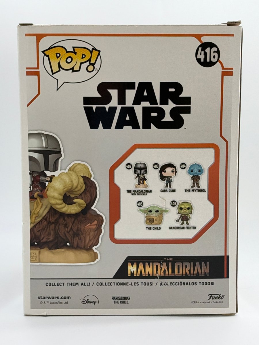 Star Wars The Mandalorian: The Mandalorian & The Child On Bantha #416 Funko Pop