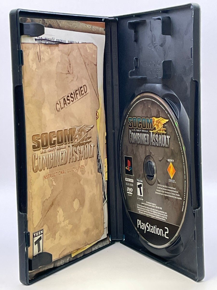SOCOM US Navy Seals Combined Assault CL01 (CIB) PlayStation 2