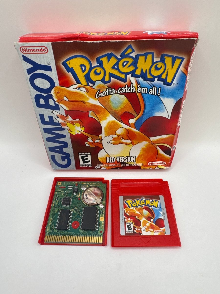 Pokemon Red CL01 (CIB) Game Boy