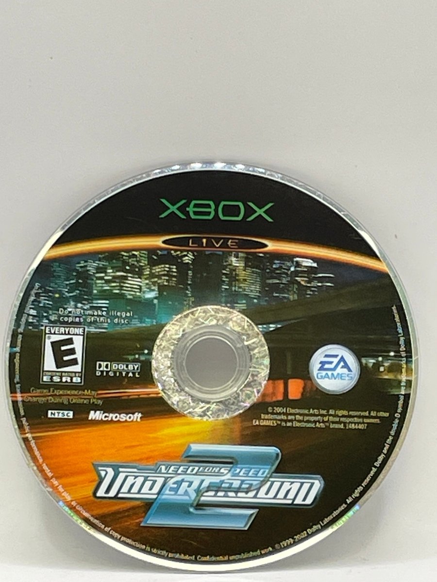 Need for Speed Underground 2 CL01 (Loose Disc) Original Xbox