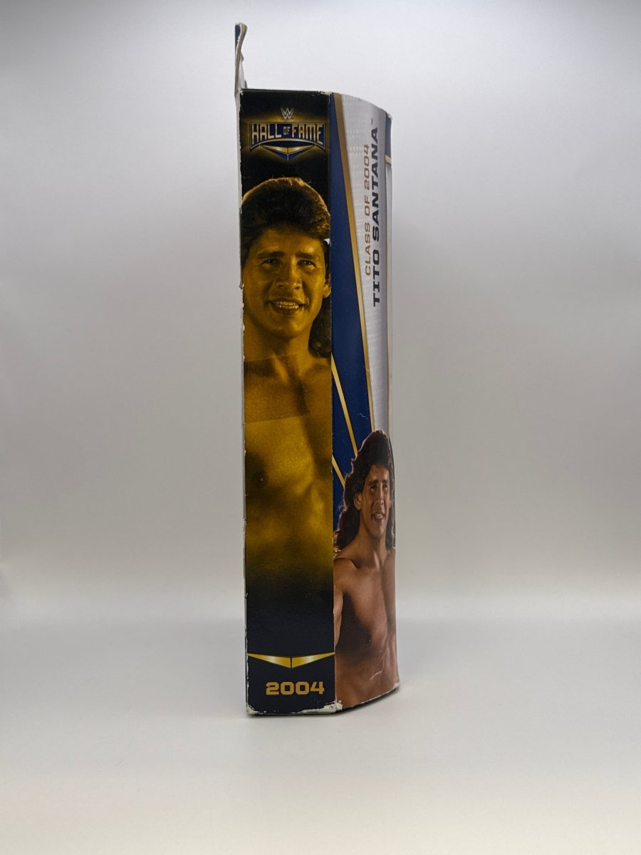 WWE Elite Collection Hall Of Fame Class Of 2004 Tito Santana Signed Action Figure