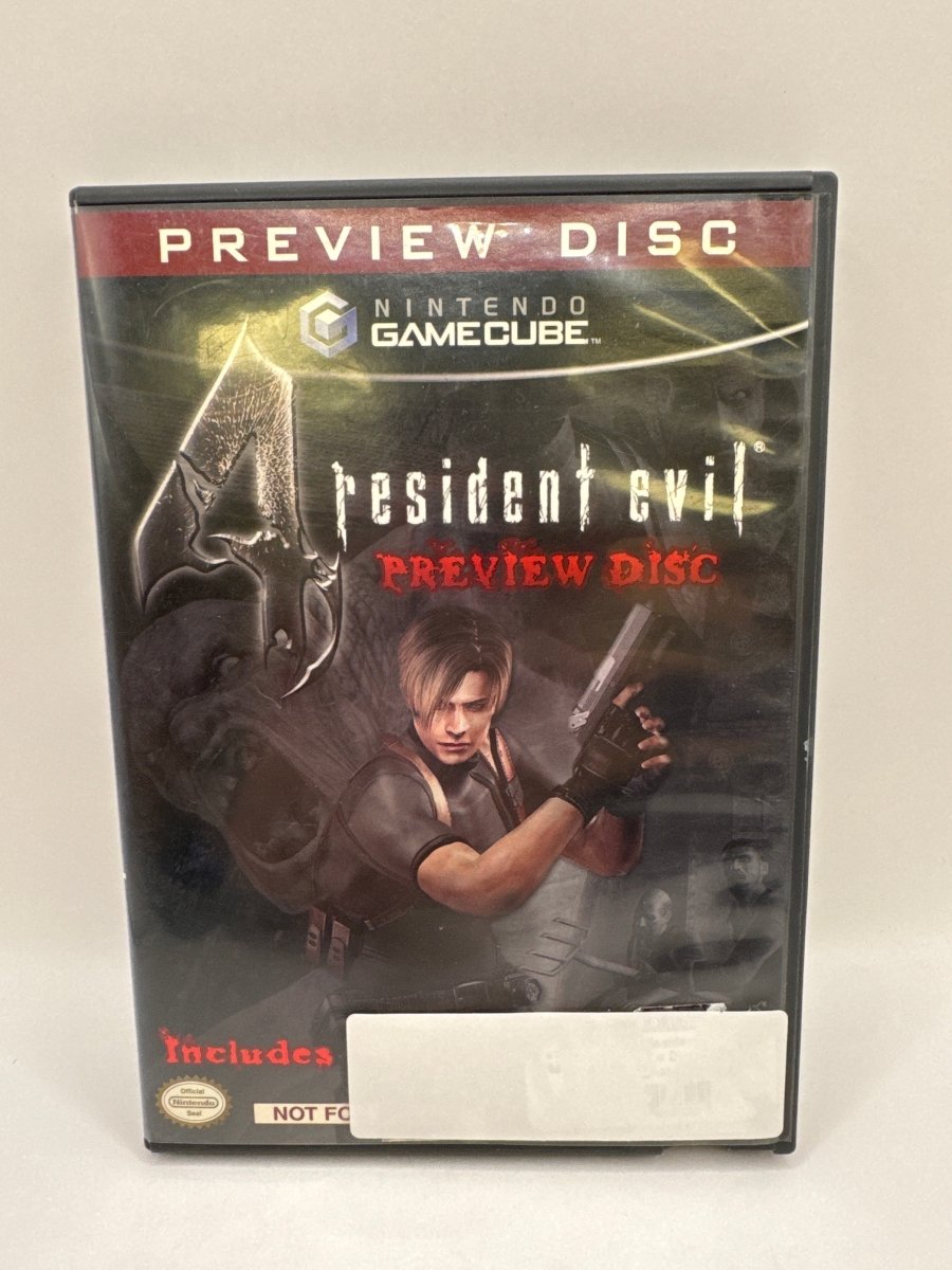 Resident Evil 4 Preview Disc CL01 (CIB) Nintendo GameCube
