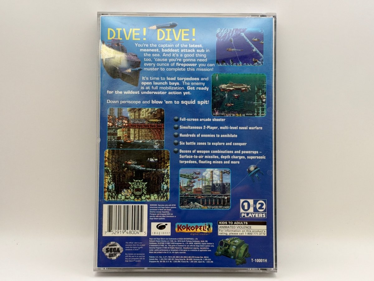 In the Hunt CL01 (CIB) Sega Saturn