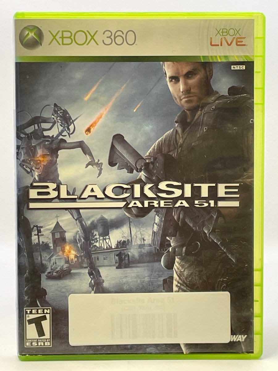 Blacksite Area 51 CL01 (CIB) Xbox 360