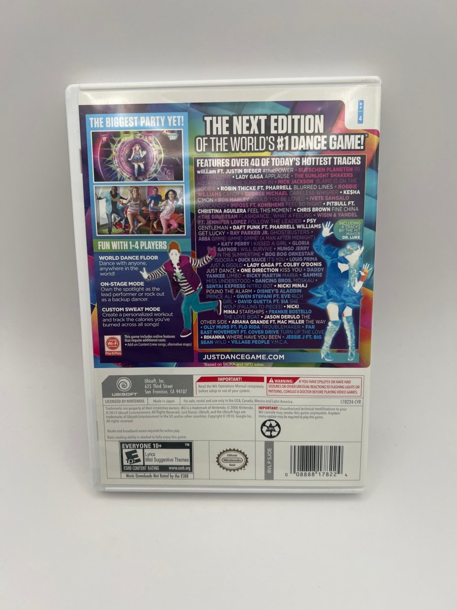 Just Dance 2014 CL01 (CIB) Nintendo Wii