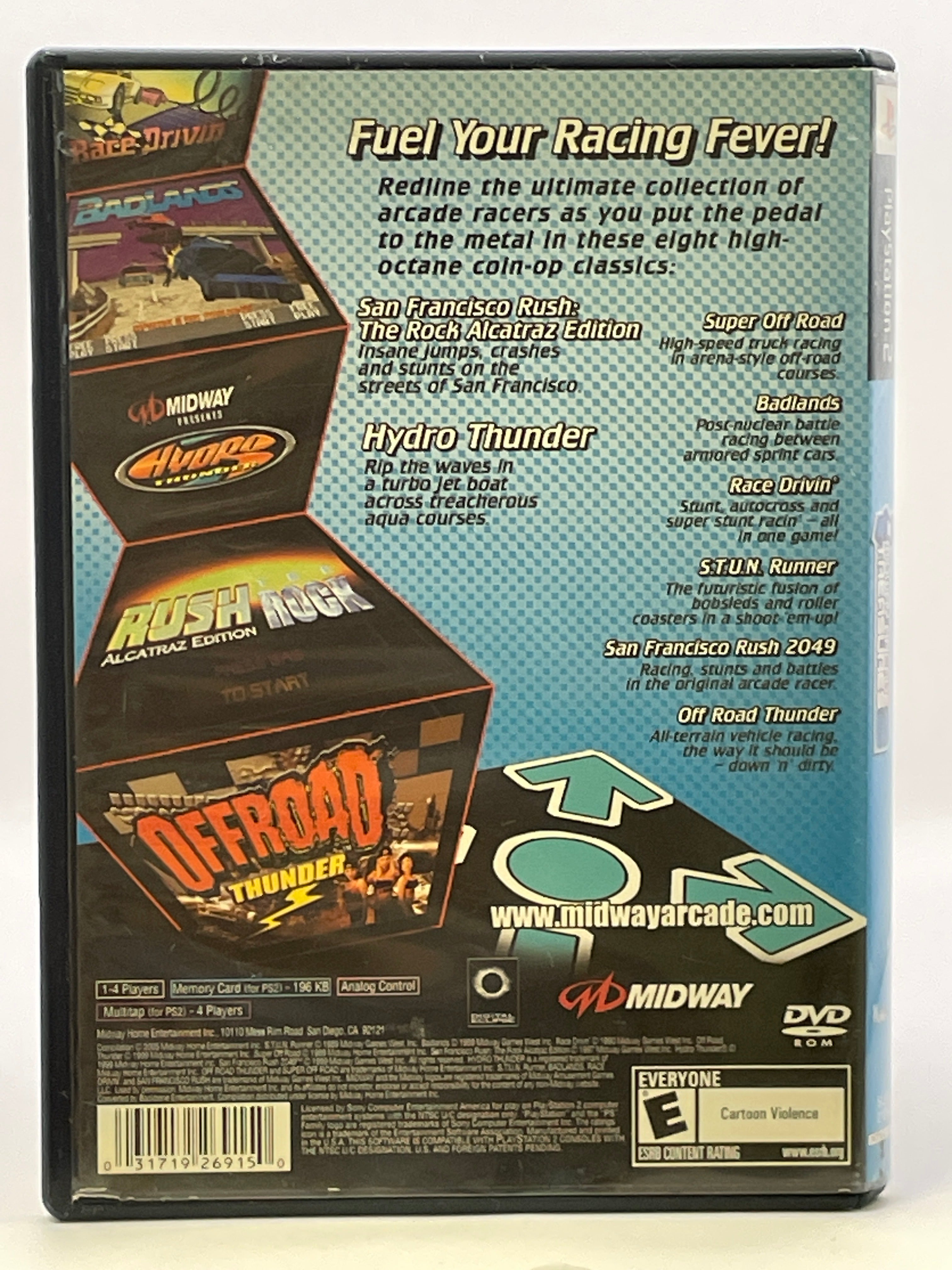 Midway Arcade Treasures 3 CL01 (CIB) PlayStation 2