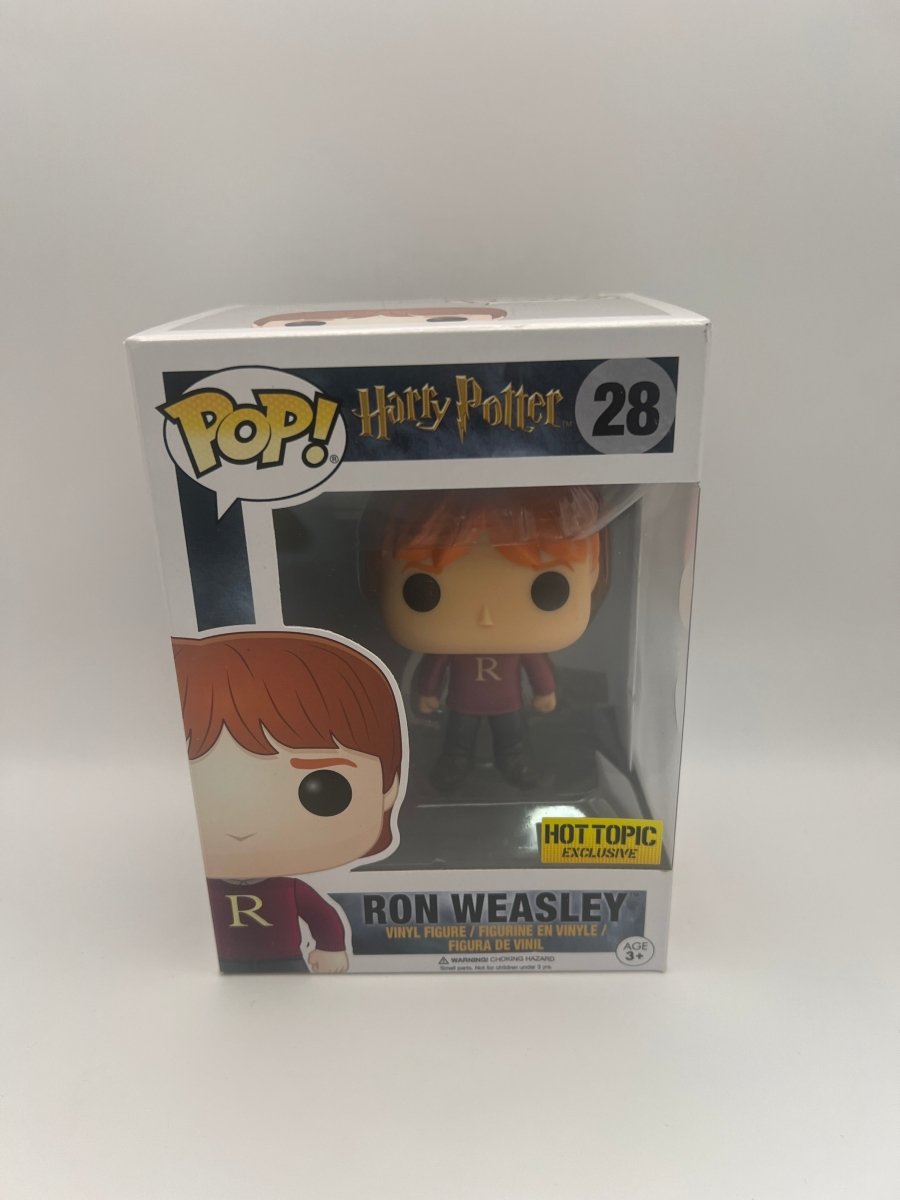 Harry Potter: Ron Weasley in Sweater - Hot Topic Exclusive #28 Funko Pop