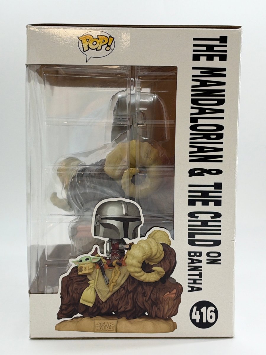 Star Wars The Mandalorian: The Mandalorian & The Child On Bantha #416 Funko Pop
