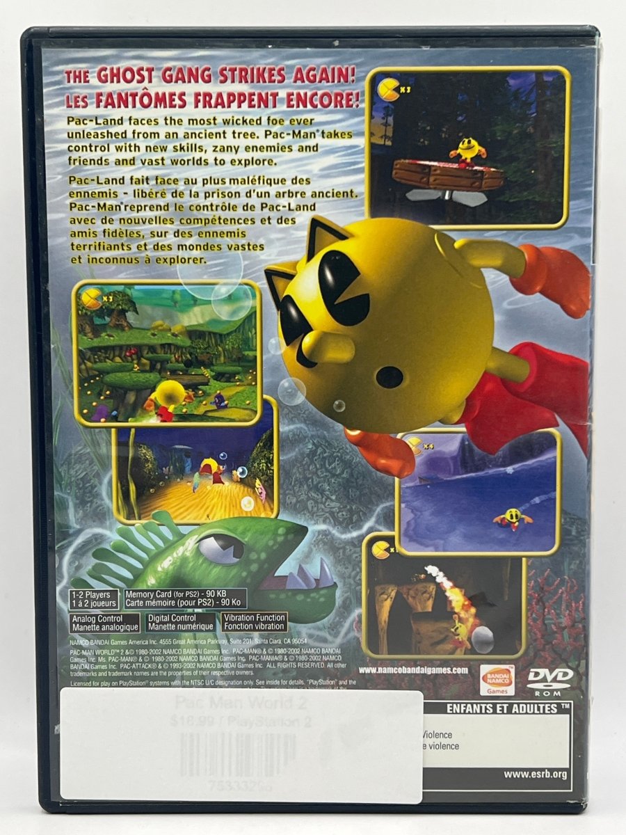 Pac-Man World 2 CL02 (CIB) PlayStation 2