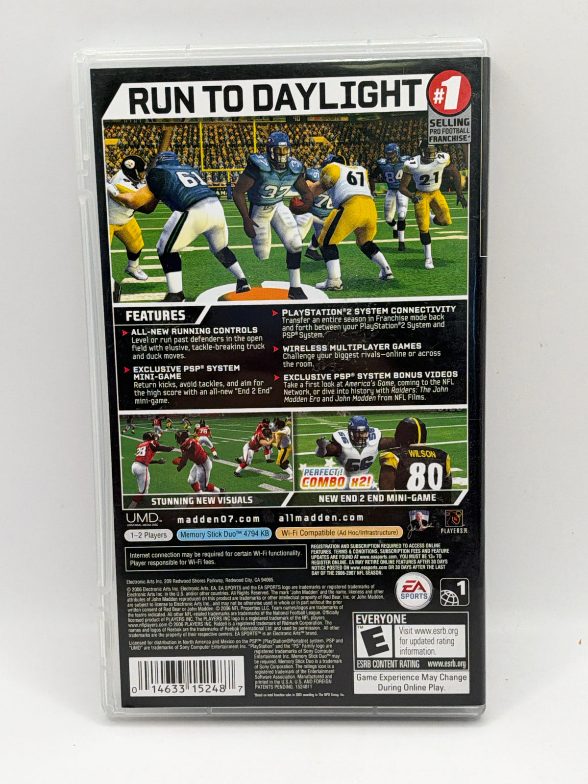 Madden 2007 CL01 (CIB) PSP