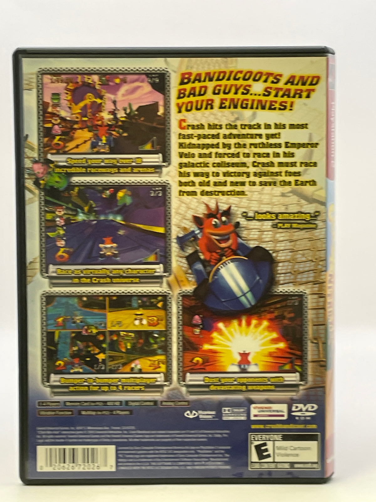 Crash Nitro Kart [Greatest Hits] CL01 (CIB) PlayStation 2