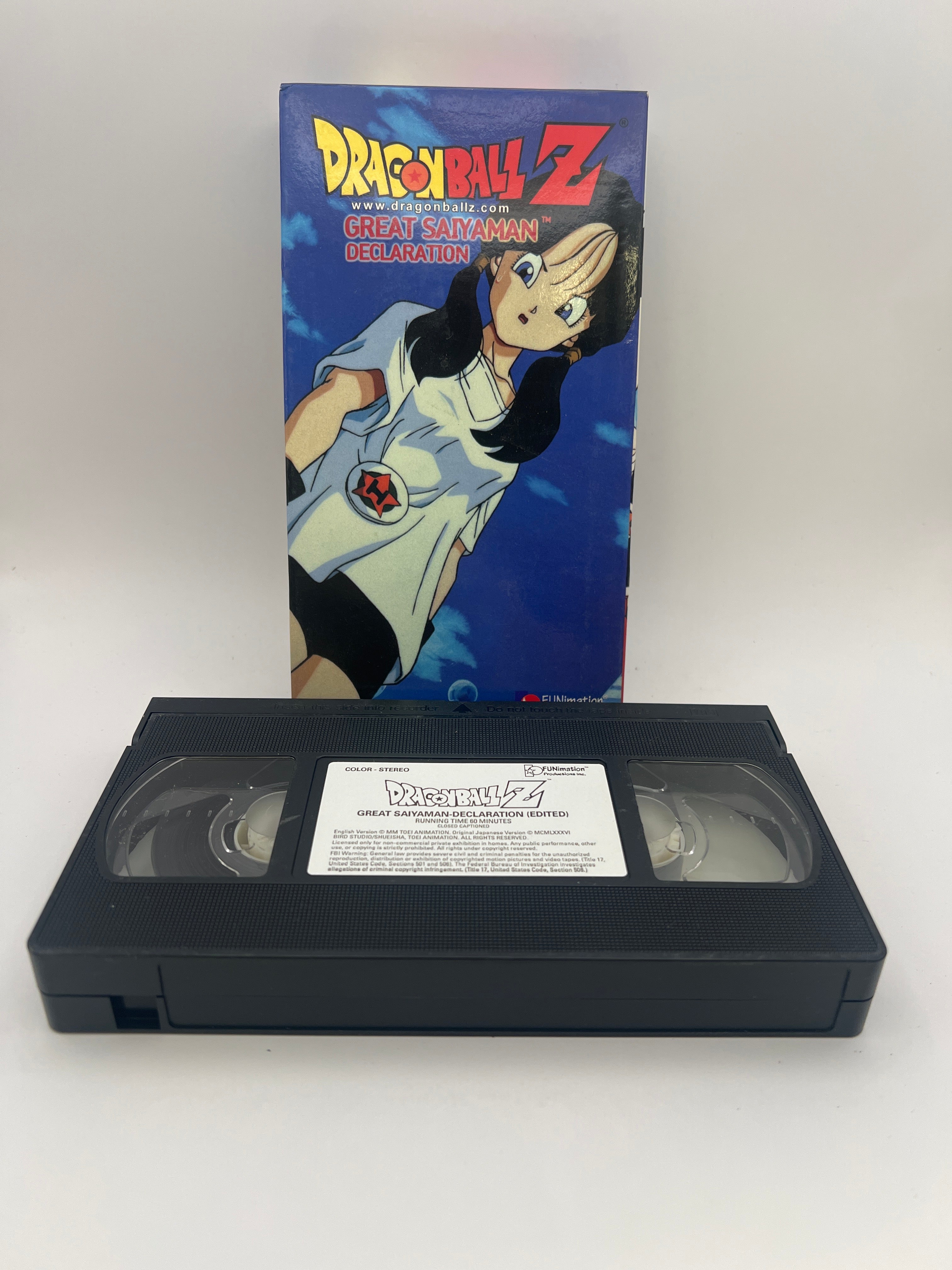 Dragon Ball Z - Great Saiyaman Declaration (2001) Used VHS