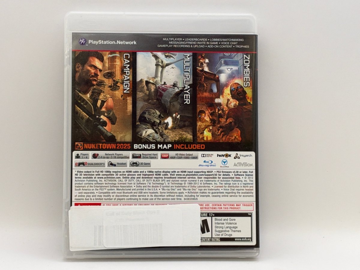 Call of Duty Black Ops II CL01 (CIB) Playstation 3