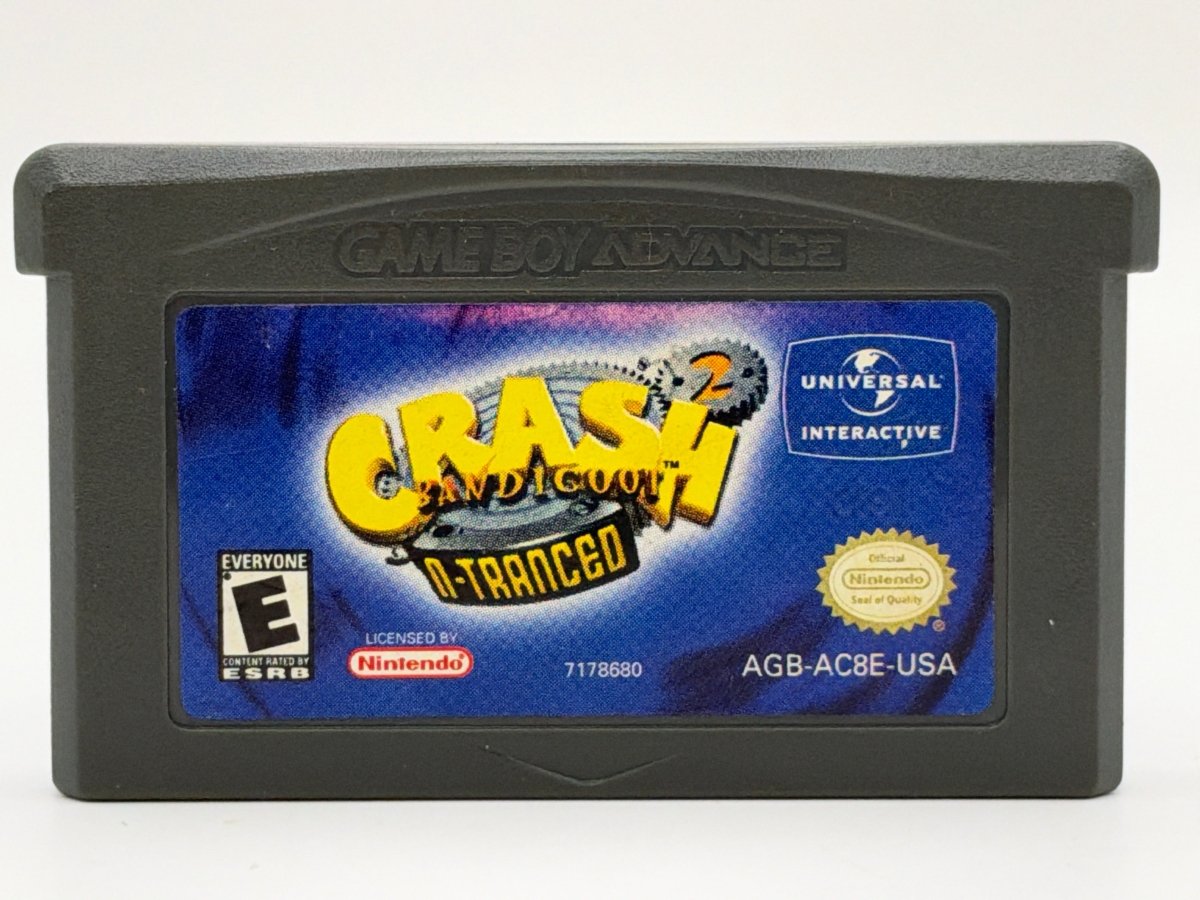 Crash Bandicoot 2 N-tranced CL01 (Cart Only) GameBoy Advance