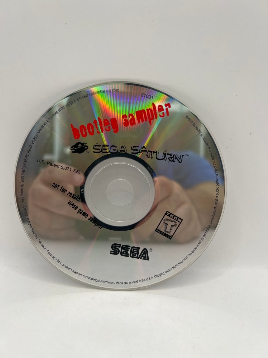 Sega Saturn Bootleg Sampler CL01 (Disc Only) Sega Saturn