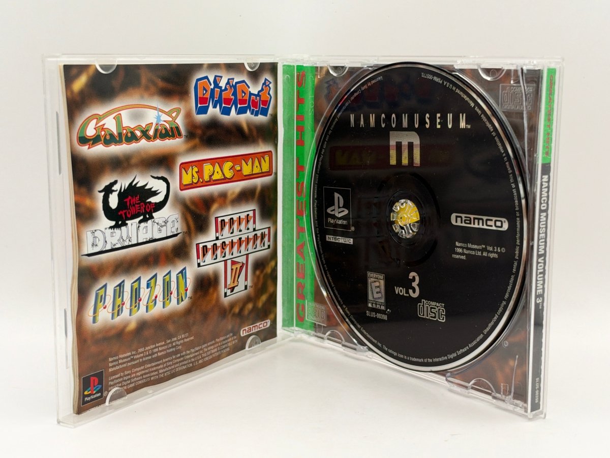 Namco Museum Volume 3 [Greatest Hits] CL03 (CIB) Playstation One