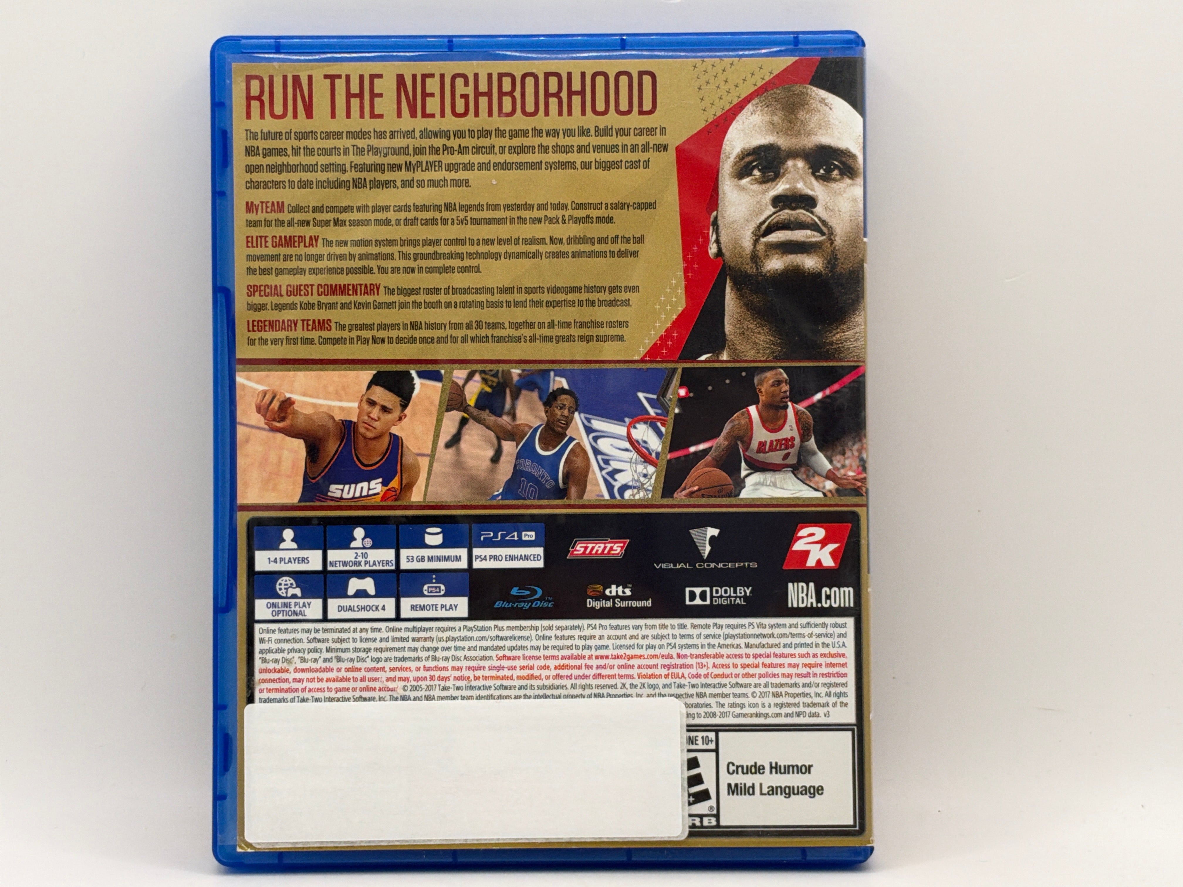 NBA 2K18 [Legend Edition Gold] CL01 (CIB) PlayStation 4
