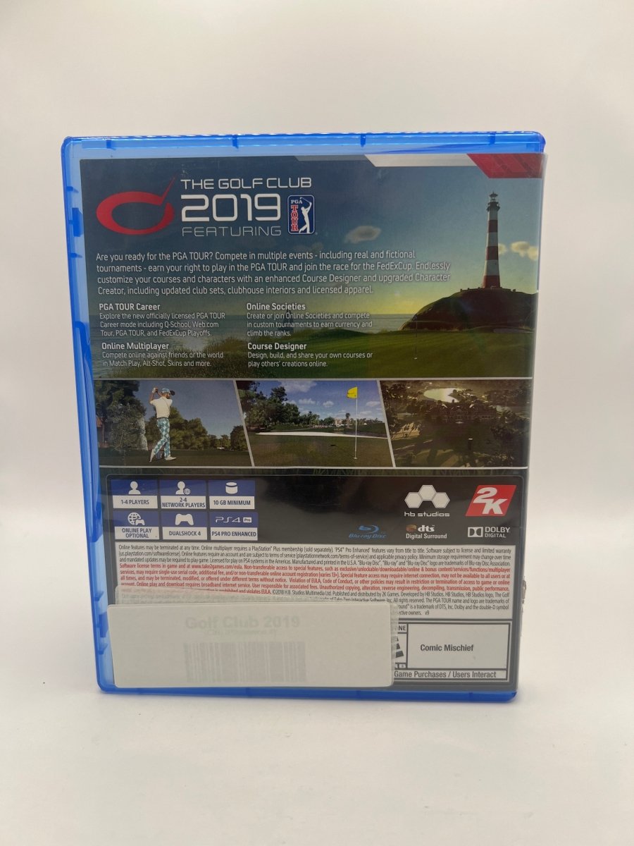 Golf Club 2019 CL01 (CIB) PlayStation 4