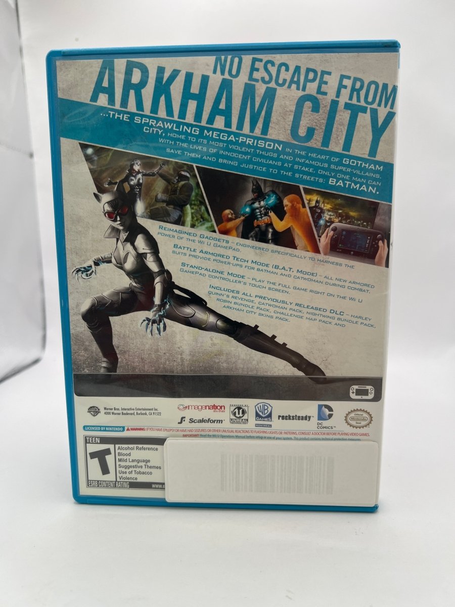 Batman: Arkham City Armored Edition CL01 (CIB) Nintendo Wii U