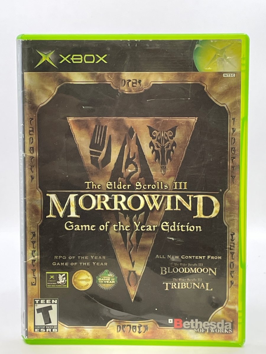 Elder Scrolls III Morrowind [Game of the Year] CL01 (CIB) Original Xbox