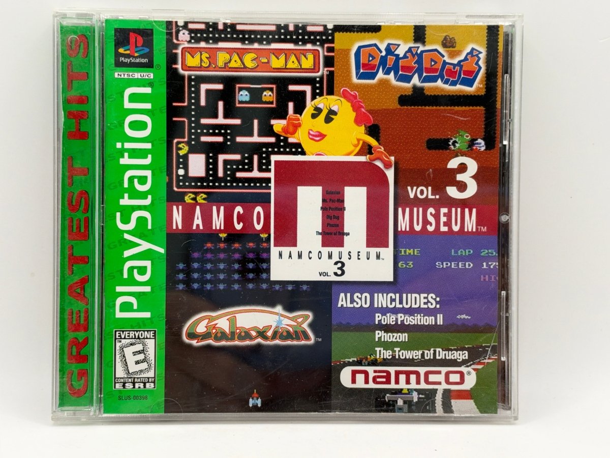 Namco Museum Volume 3 [Greatest Hits] CL03 (CIB) Playstation One