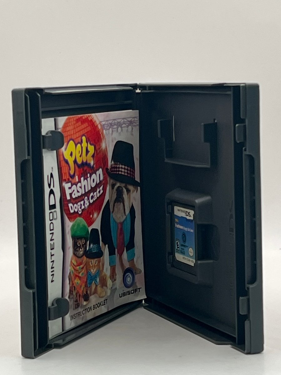 Petz Fashion: Dogz & Catz CL01 (CIB) Nintendo DS